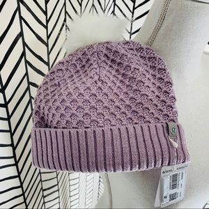 🔸 lululemon Pom to play beanie hat heather pink